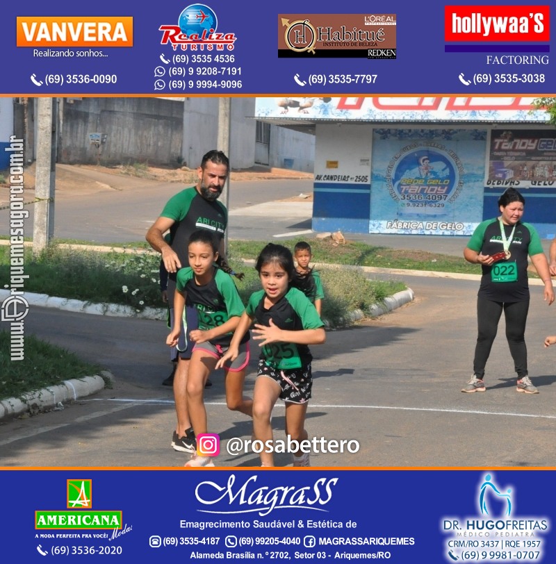 2°Edição da CORRIDA DE RUA ARI CITY RUN em Ariquemes