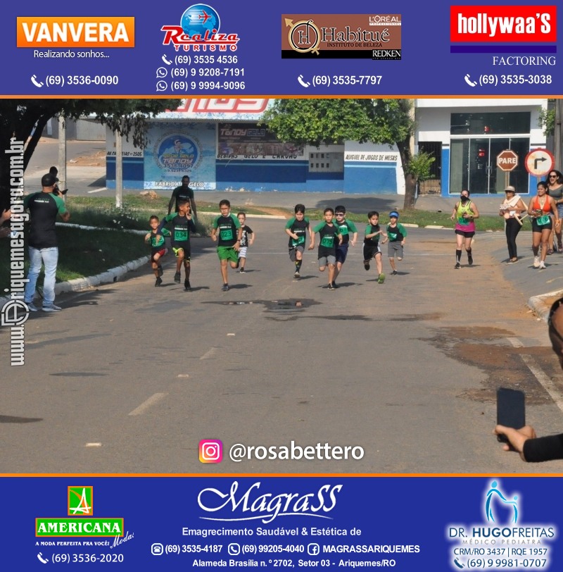 2°Edição da CORRIDA DE RUA ARI CITY RUN em Ariquemes