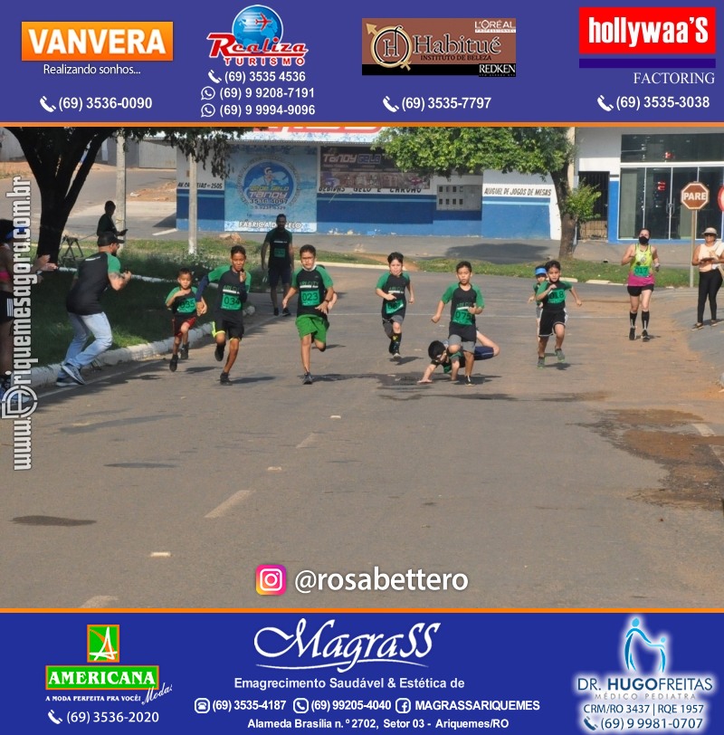 2°Edição da CORRIDA DE RUA ARI CITY RUN em Ariquemes