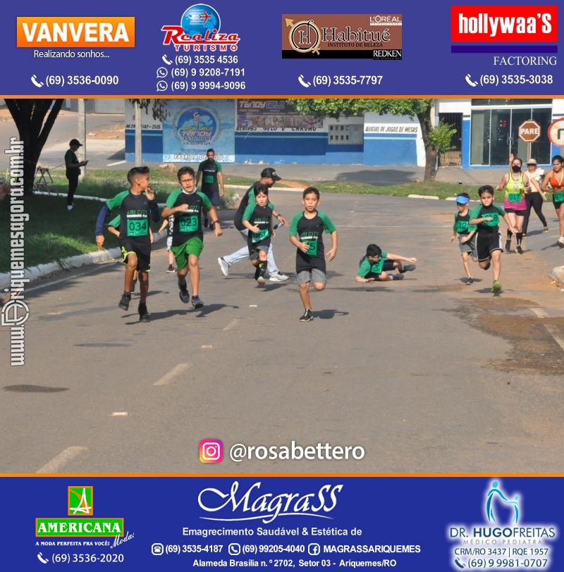 2°Edição da CORRIDA DE RUA ARI CITY RUN em Ariquemes