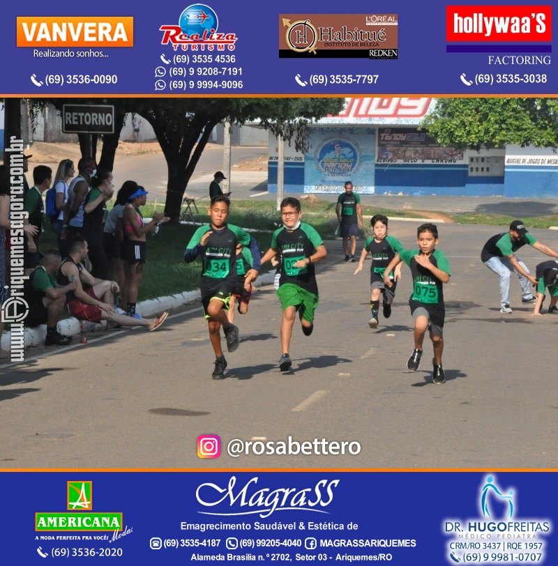2°Edição da CORRIDA DE RUA ARI CITY RUN em Ariquemes