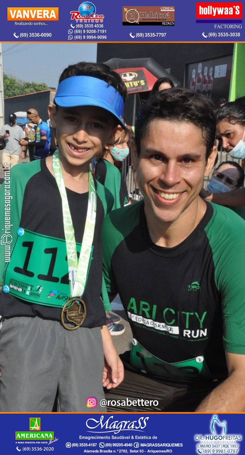 2°Edição da CORRIDA DE RUA ARI CITY RUN em Ariquemes