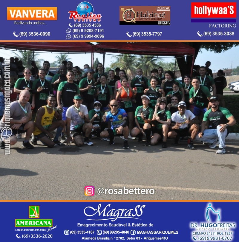 2°Edição da CORRIDA DE RUA ARI CITY RUN em Ariquemes