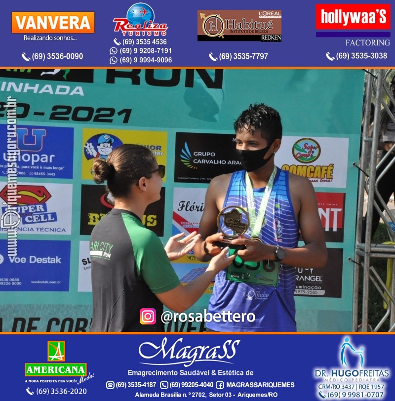 2°Edição da CORRIDA DE RUA ARI CITY RUN em Ariquemes