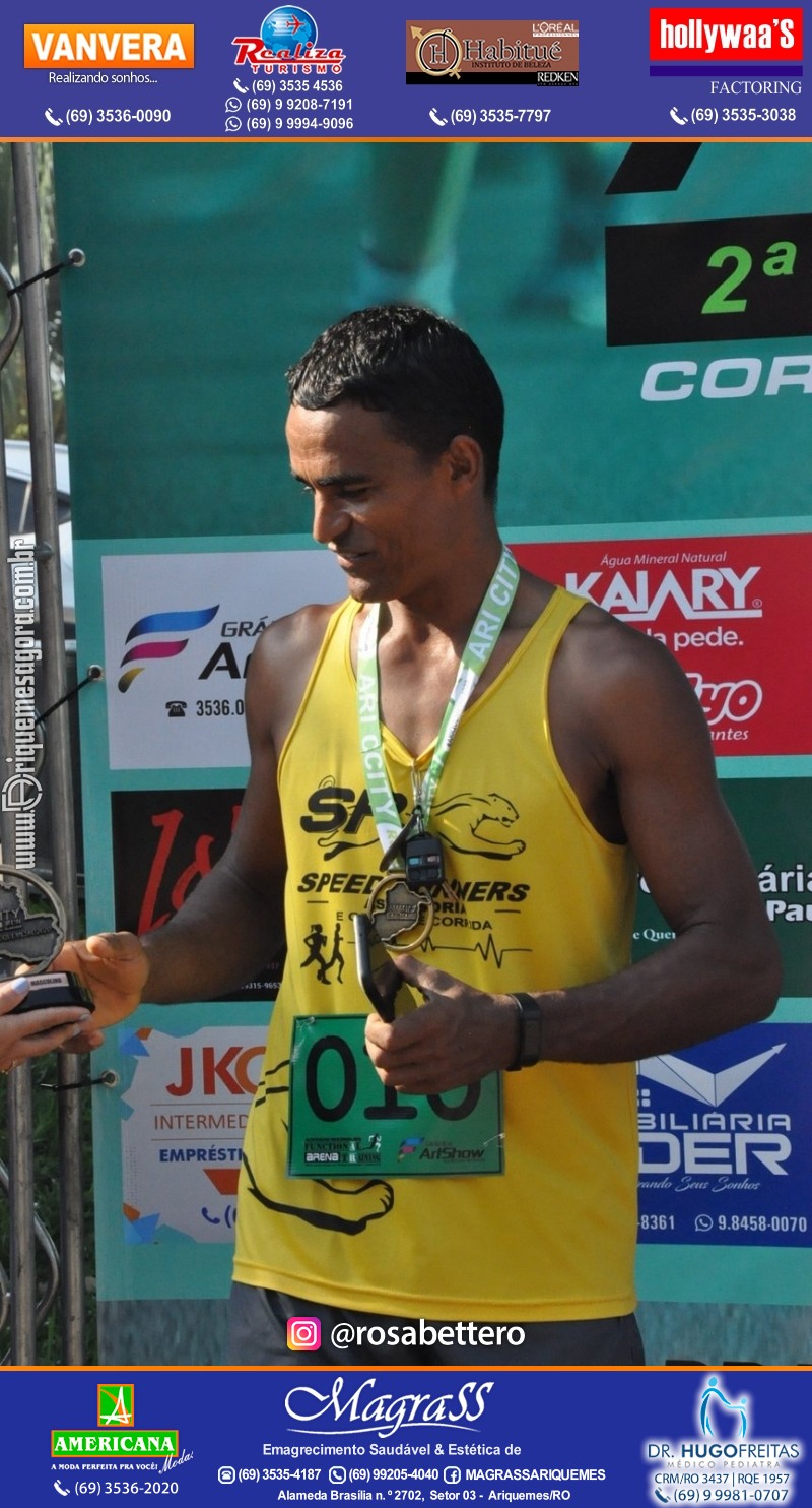 2°Edição da CORRIDA DE RUA ARI CITY RUN em Ariquemes