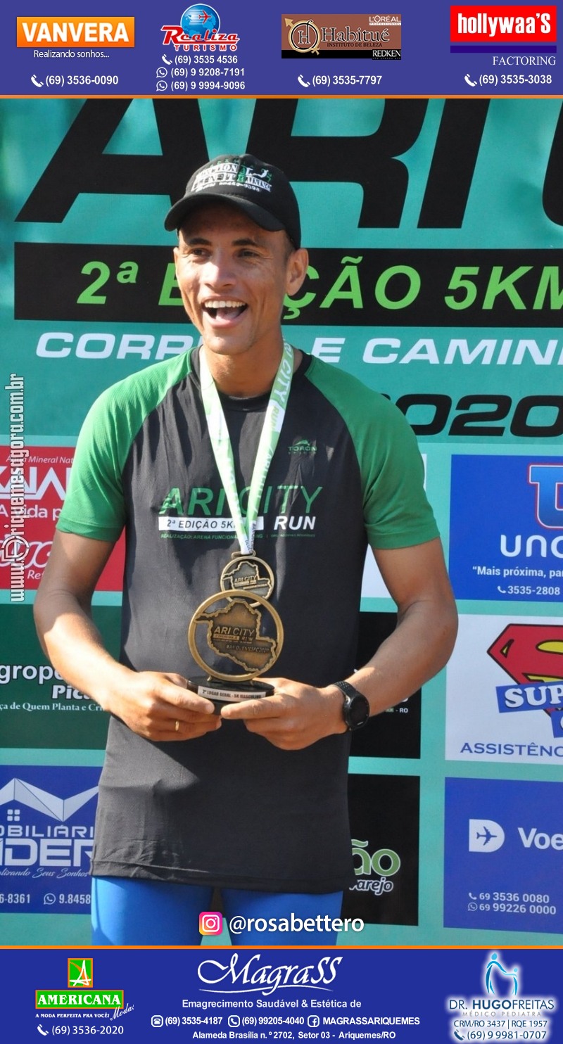 2°Edição da CORRIDA DE RUA ARI CITY RUN em Ariquemes