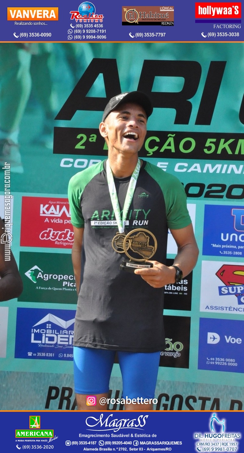 2°Edição da CORRIDA DE RUA ARI CITY RUN em Ariquemes