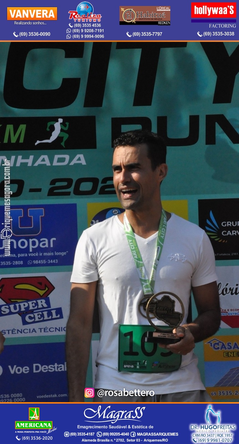 2°Edição da CORRIDA DE RUA ARI CITY RUN em Ariquemes