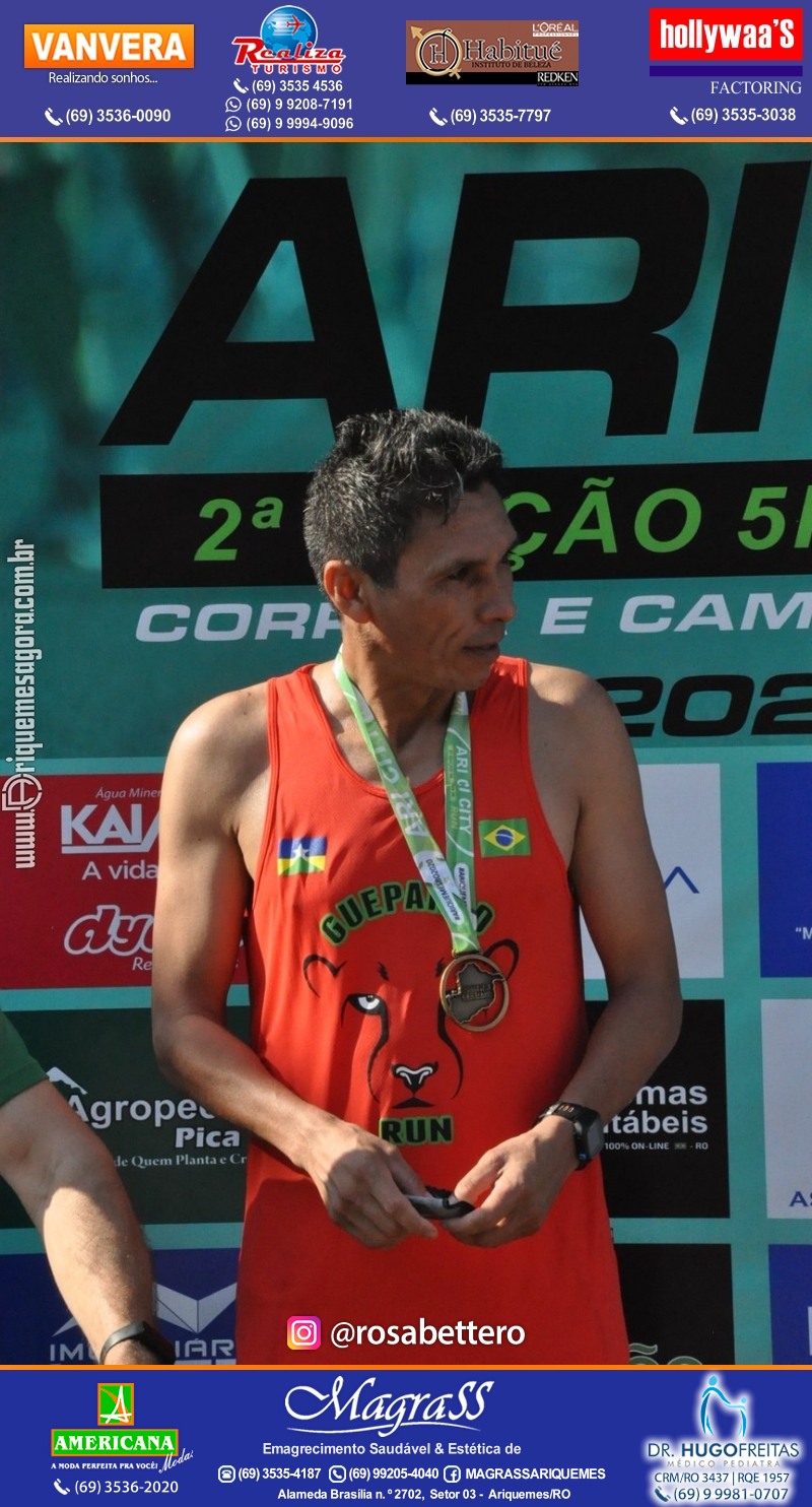 2°Edição da CORRIDA DE RUA ARI CITY RUN em Ariquemes