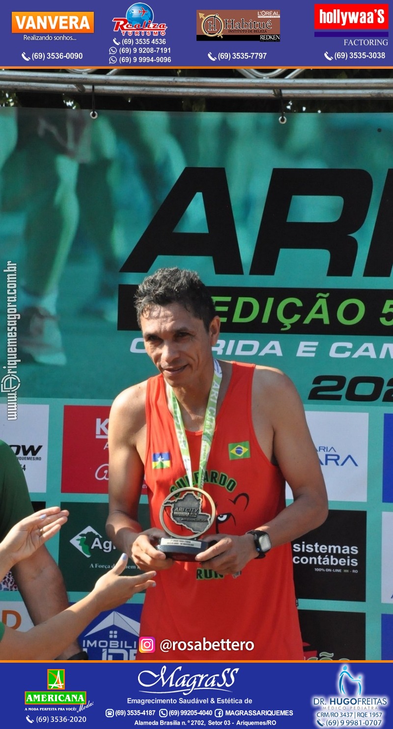 2°Edição da CORRIDA DE RUA ARI CITY RUN em Ariquemes