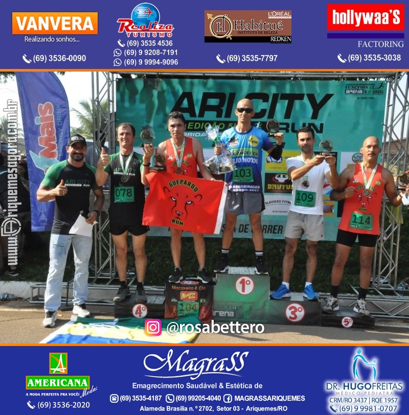 2°Edição da CORRIDA DE RUA ARI CITY RUN em Ariquemes