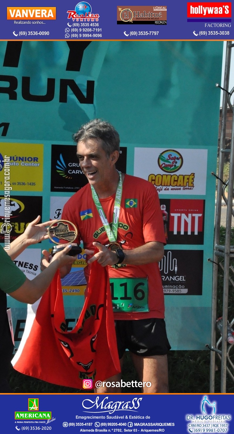 2°Edição da CORRIDA DE RUA ARI CITY RUN em Ariquemes
