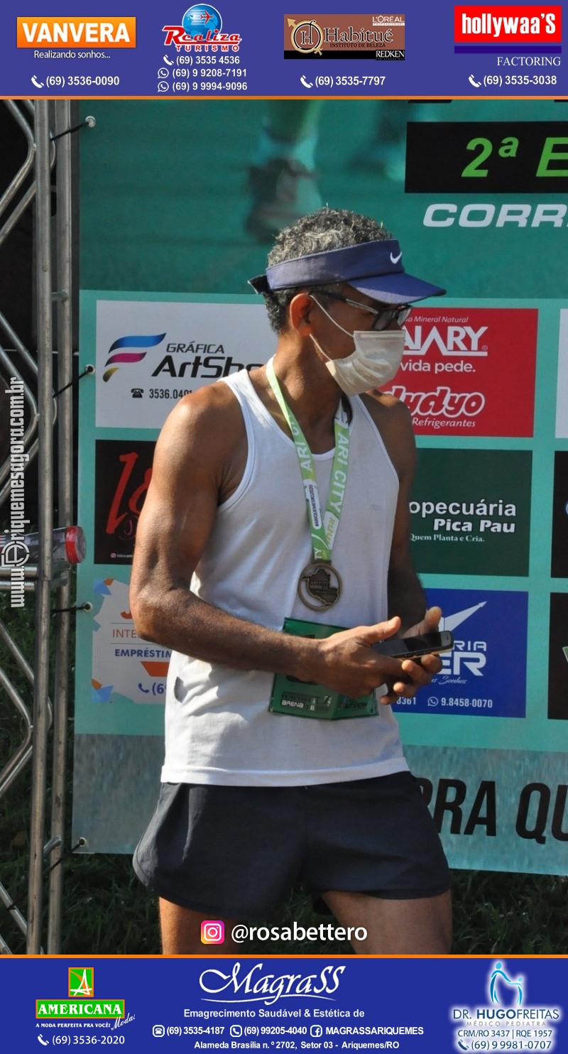 2°Edição da CORRIDA DE RUA ARI CITY RUN em Ariquemes