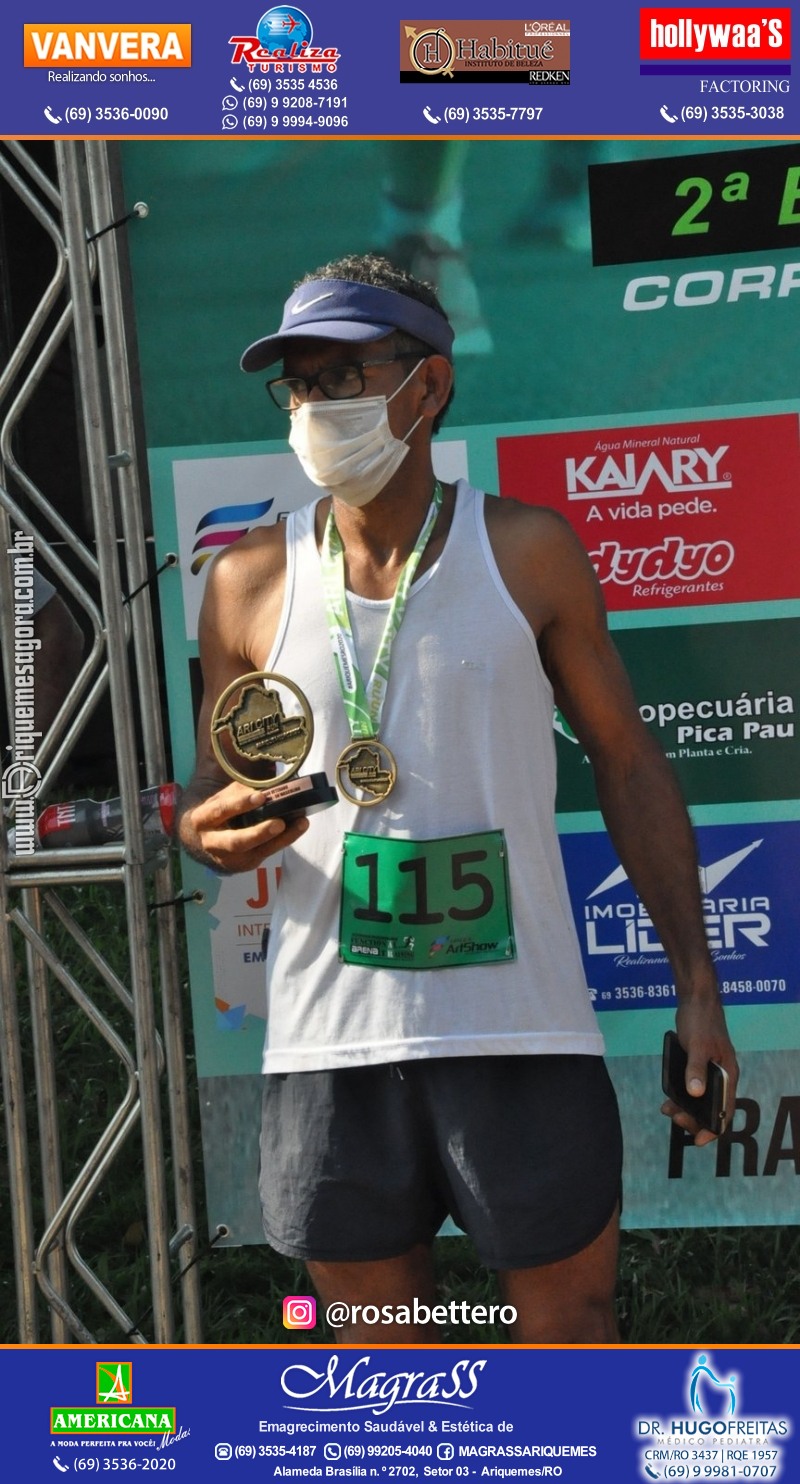 2°Edição da CORRIDA DE RUA ARI CITY RUN em Ariquemes