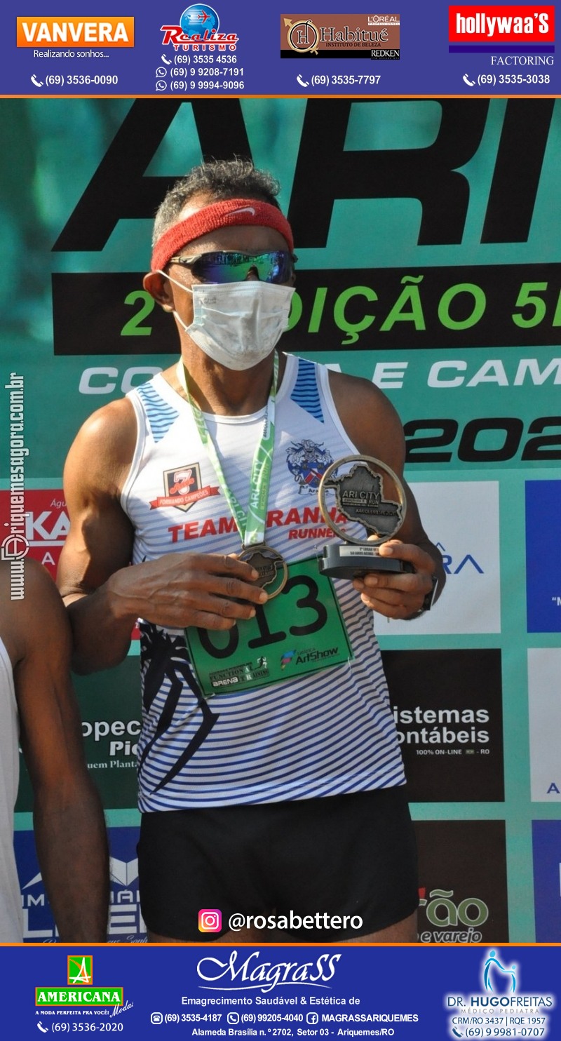 2°Edição da CORRIDA DE RUA ARI CITY RUN em Ariquemes