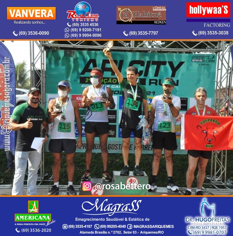 2°Edição da CORRIDA DE RUA ARI CITY RUN em Ariquemes