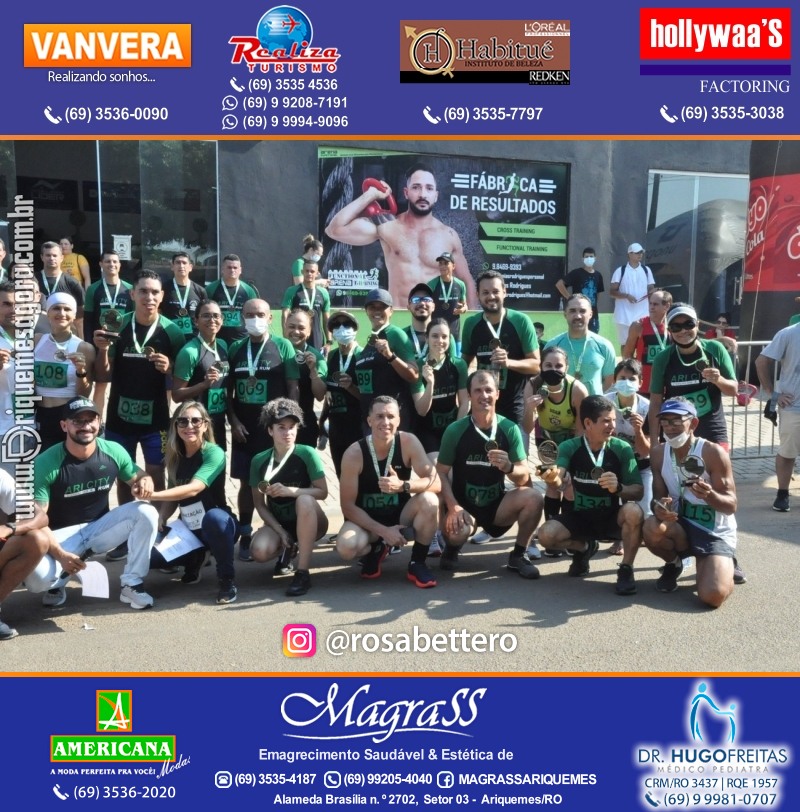 2°Edição da CORRIDA DE RUA ARI CITY RUN em Ariquemes