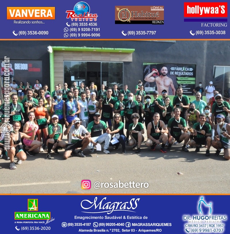 2°Edição da CORRIDA DE RUA ARI CITY RUN em Ariquemes