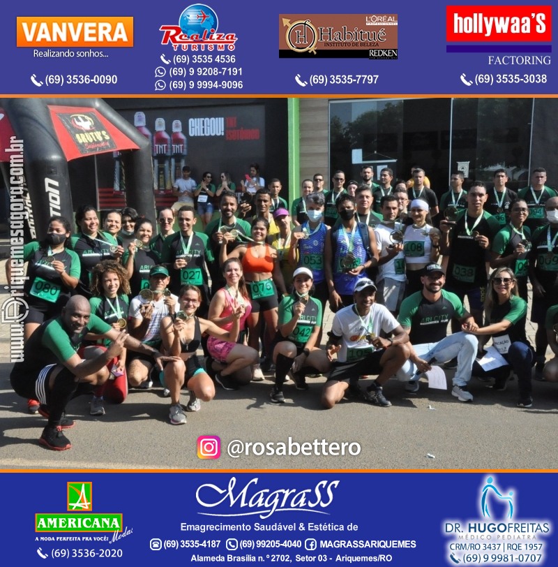 2°Edição da CORRIDA DE RUA ARI CITY RUN em Ariquemes