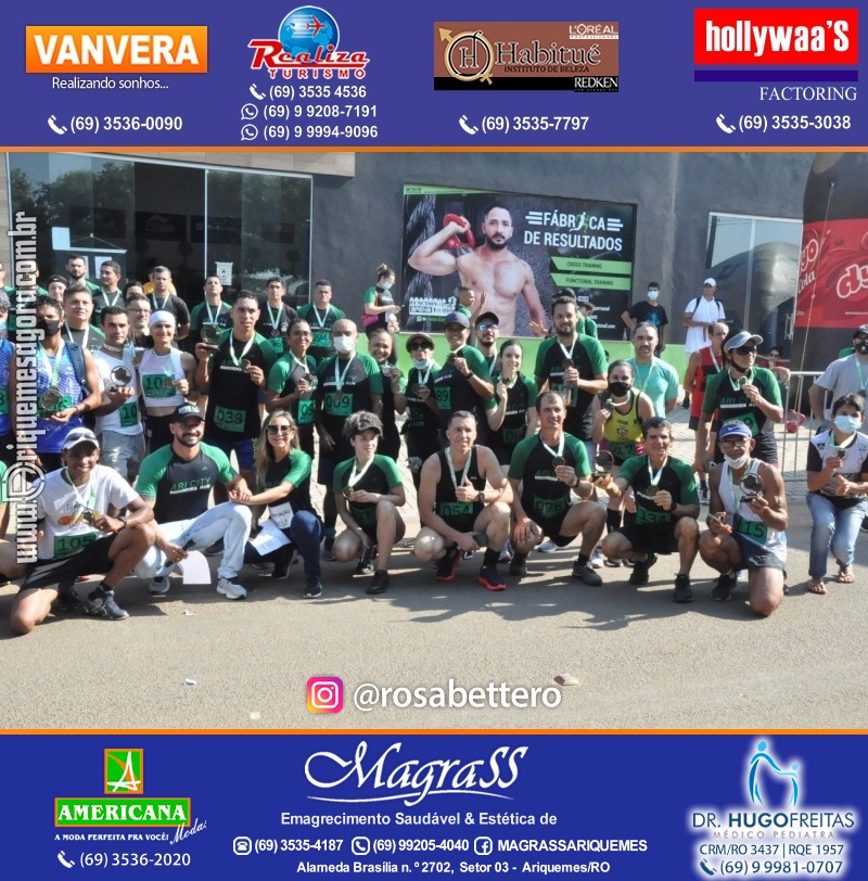 2°Edição da CORRIDA DE RUA ARI CITY RUN em Ariquemes