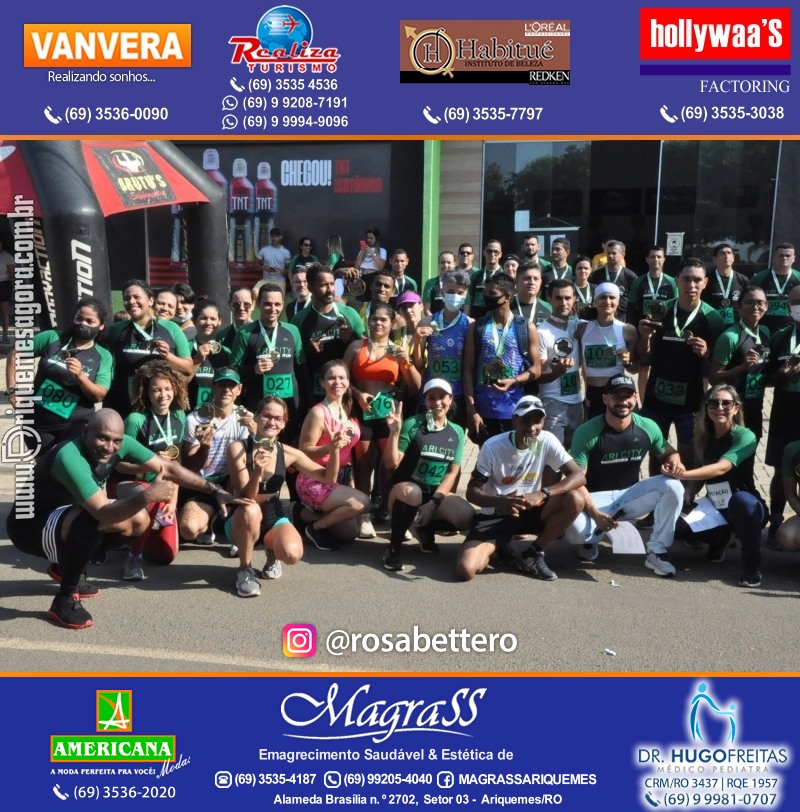 2°Edição da CORRIDA DE RUA ARI CITY RUN em Ariquemes