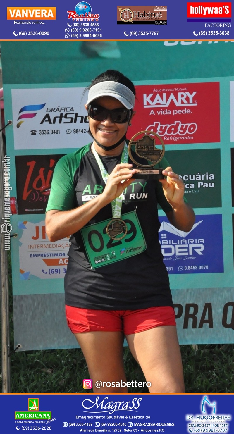 2°Edição da CORRIDA DE RUA ARI CITY RUN em Ariquemes