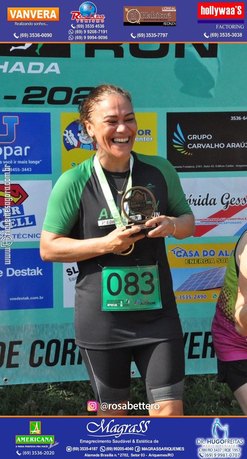 2°Edição da CORRIDA DE RUA ARI CITY RUN em Ariquemes