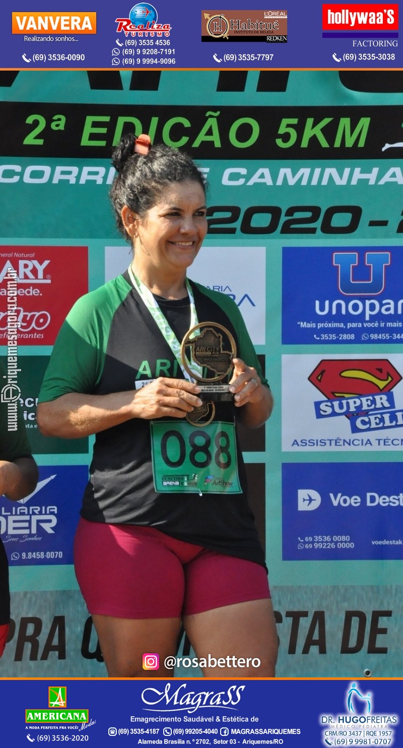2°Edição da CORRIDA DE RUA ARI CITY RUN em Ariquemes