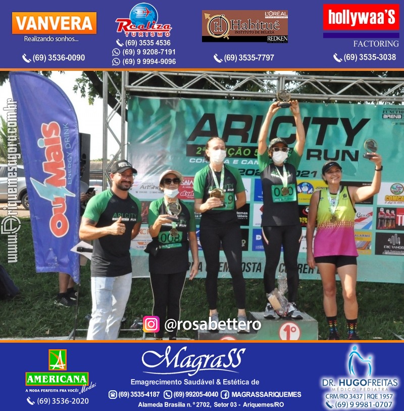 2°Edição da CORRIDA DE RUA ARI CITY RUN em Ariquemes