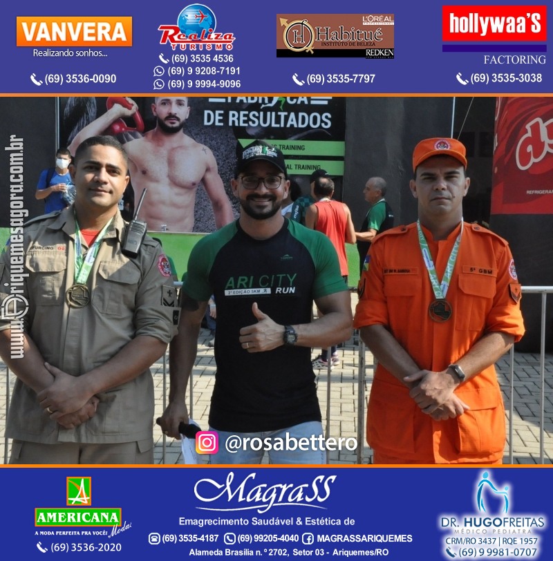 2°Edição da CORRIDA DE RUA ARI CITY RUN em Ariquemes