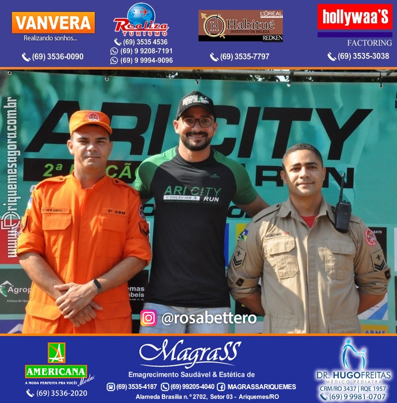 2°Edição da CORRIDA DE RUA ARI CITY RUN em Ariquemes