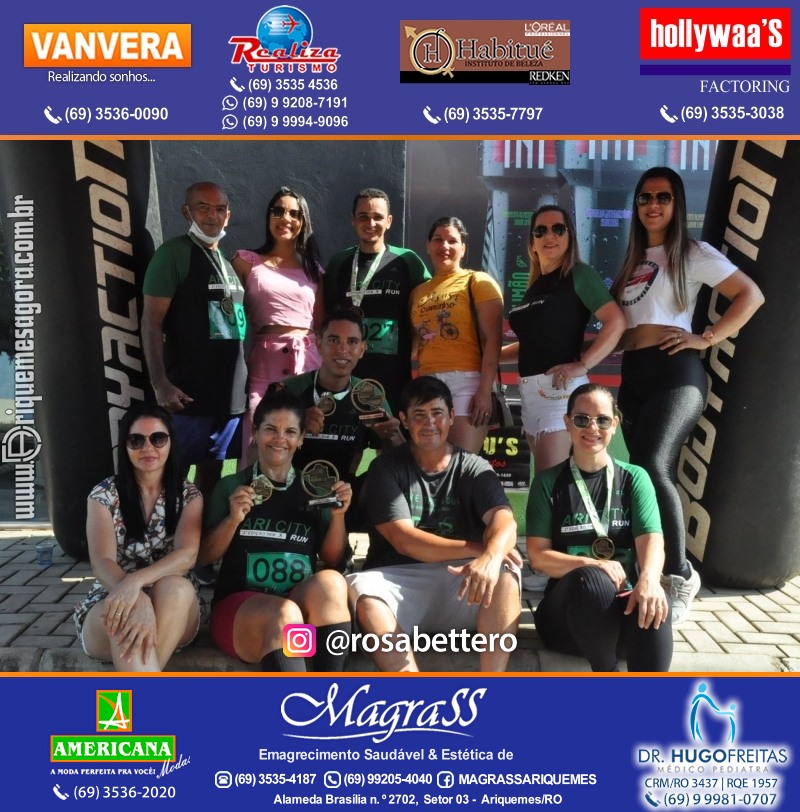2°Edição da CORRIDA DE RUA ARI CITY RUN em Ariquemes