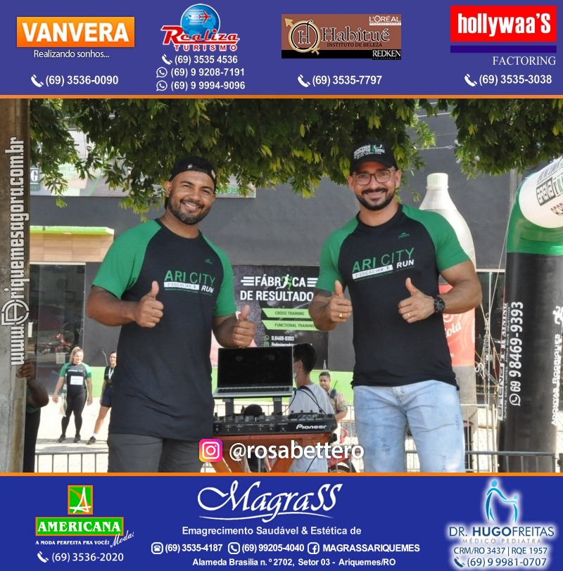 2°Edição da CORRIDA DE RUA ARI CITY RUN em Ariquemes