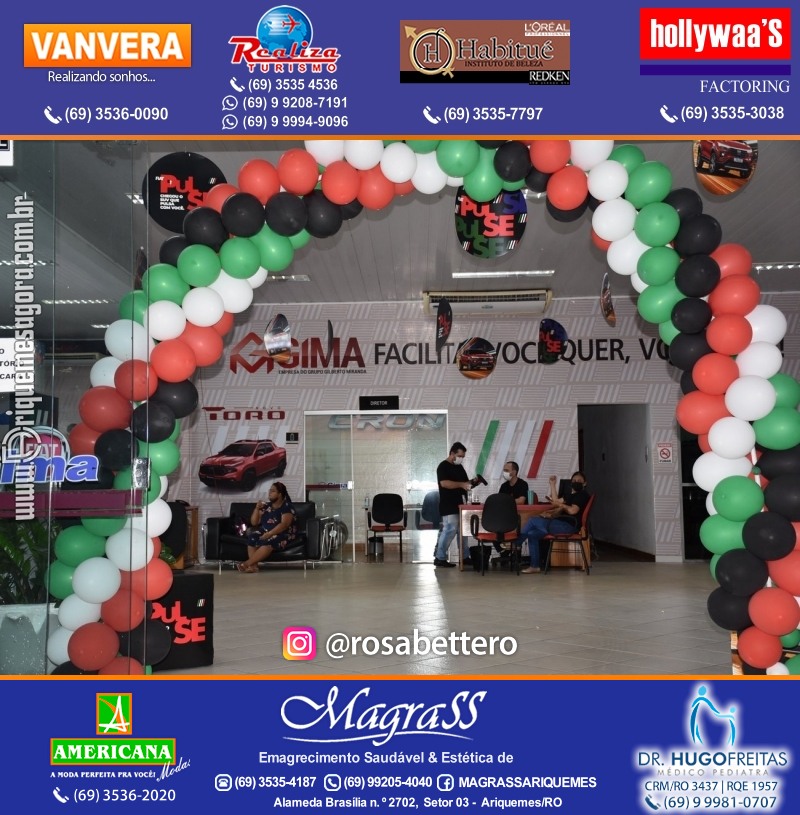Lançamento FIAT PULSE na Gima Veículos em Ariquemes Rondônia