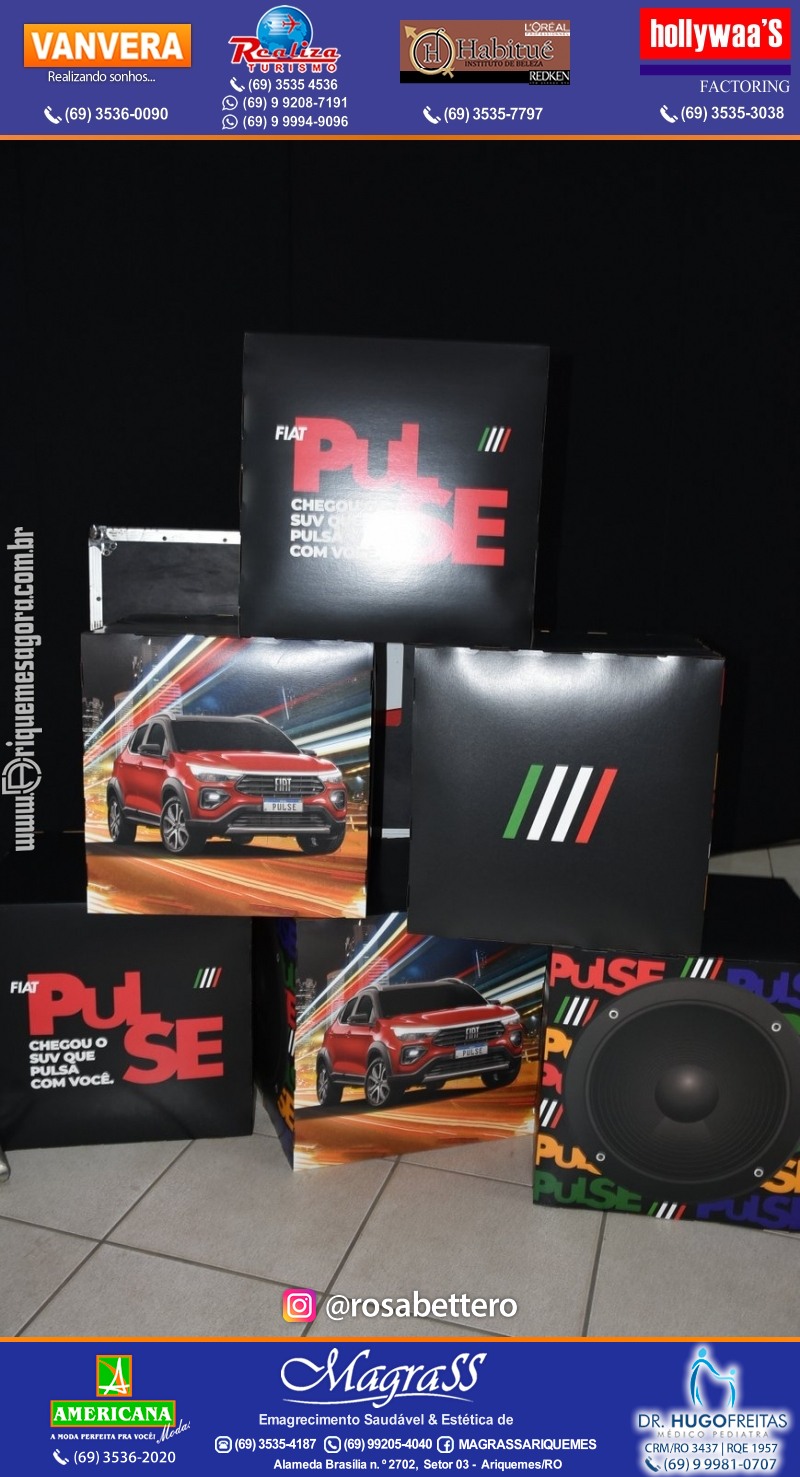 Lançamento FIAT PULSE na Gima Veículos em Ariquemes Rondônia