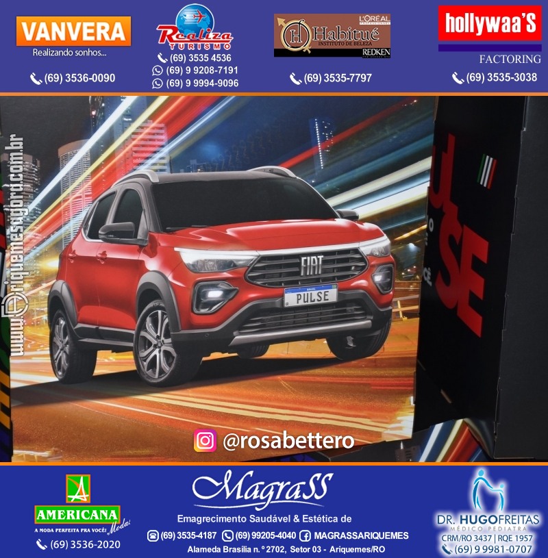 Lançamento FIAT PULSE na Gima Veículos em Ariquemes Rondônia