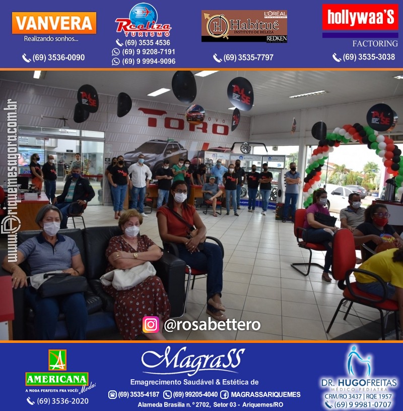 Lançamento FIAT PULSE na Gima Veículos em Ariquemes Rondônia