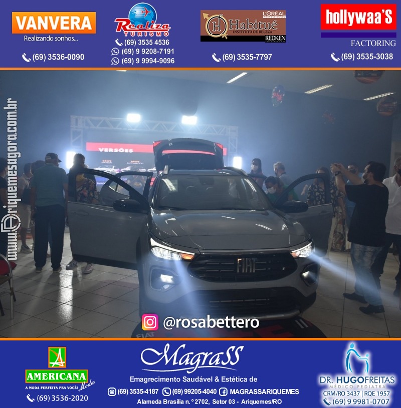 Lançamento FIAT PULSE na Gima Veículos em Ariquemes Rondônia
