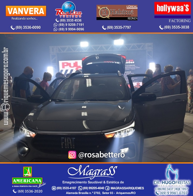 Lançamento FIAT PULSE na Gima Veículos em Ariquemes Rondônia