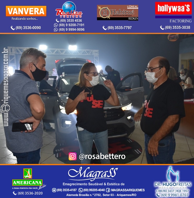 Lançamento FIAT PULSE na Gima Veículos em Ariquemes Rondônia