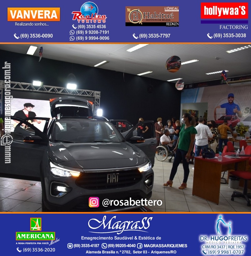 Lançamento FIAT PULSE na Gima Veículos em Ariquemes Rondônia