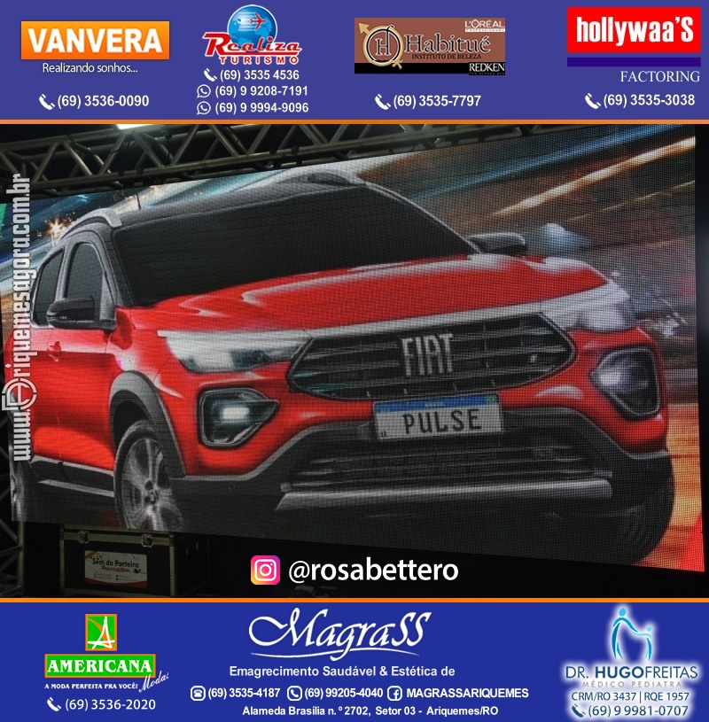 Lançamento FIAT PULSE na Gima Veículos em Ariquemes Rondônia