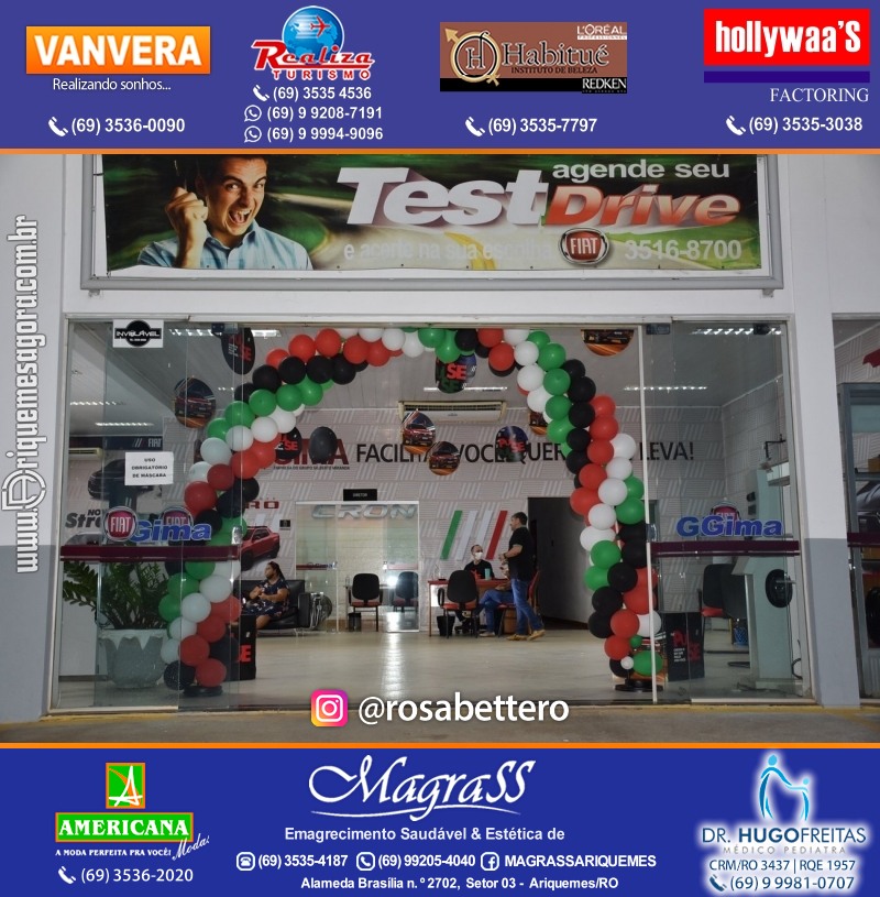 Lançamento FIAT PULSE na Gima Veículos em Ariquemes Rondônia
