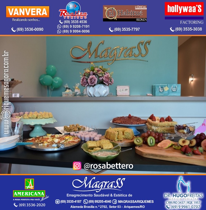 Workshop na MAGRASS ARIQUEMES Rondônia com Coquetel