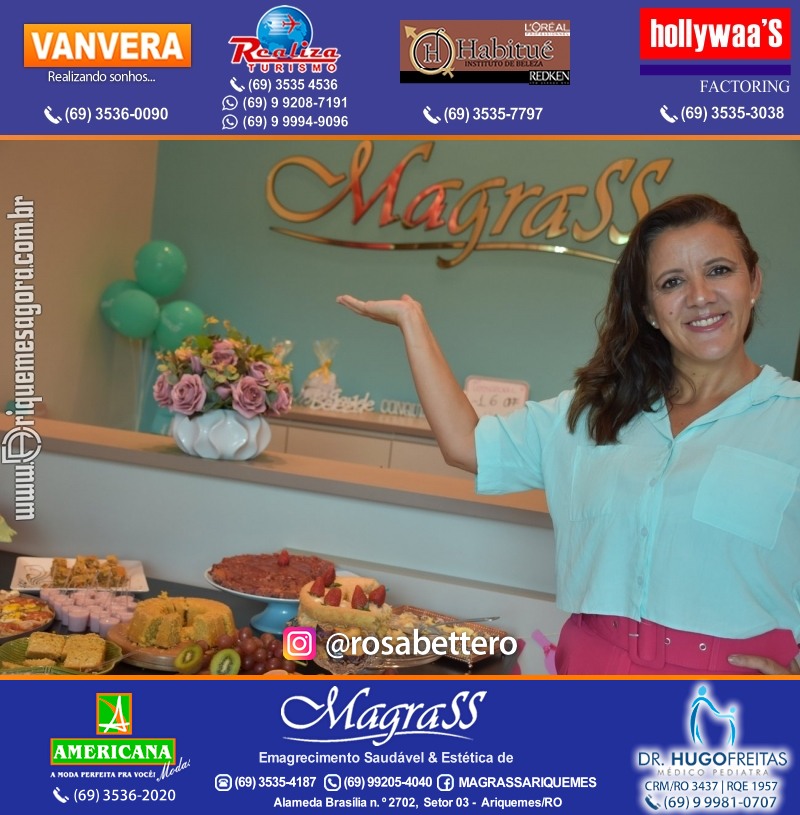 Workshop na MAGRASS ARIQUEMES Rondônia com Coquetel