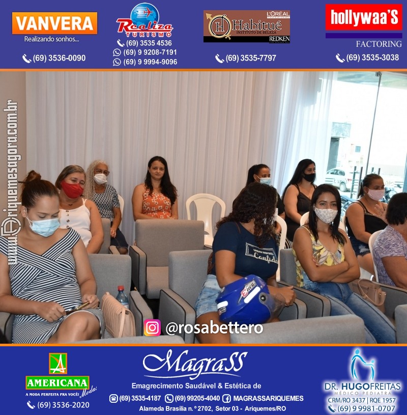 Workshop na MAGRASS ARIQUEMES Rondônia com Coquetel