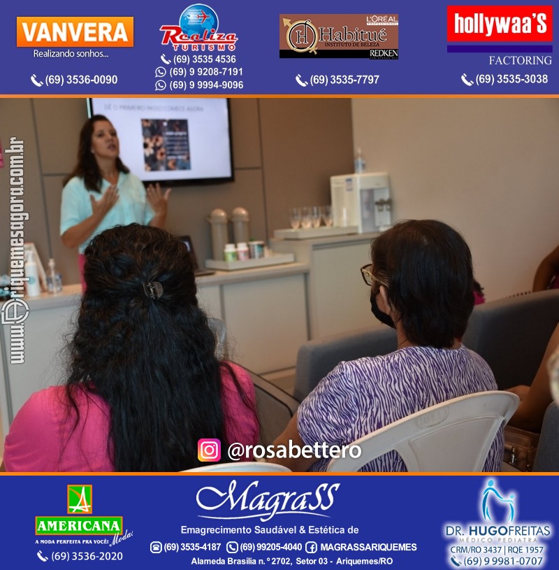 Workshop na MAGRASS ARIQUEMES Rondônia com Coquetel