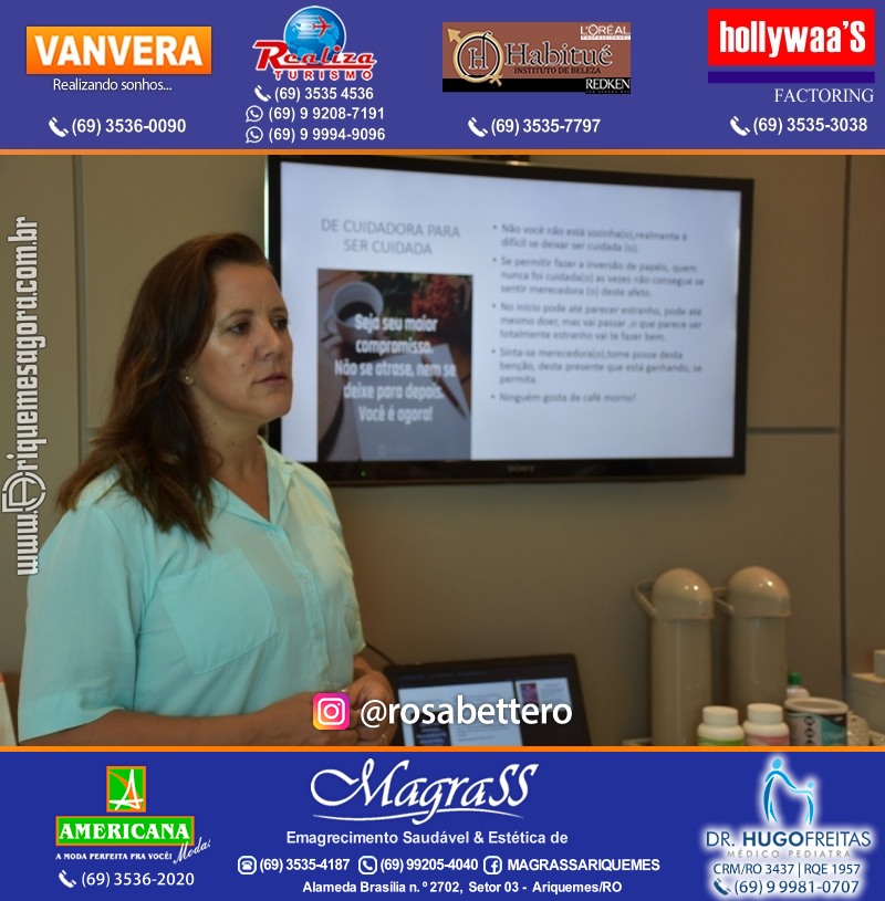 Workshop na MAGRASS ARIQUEMES Rondônia com Coquetel