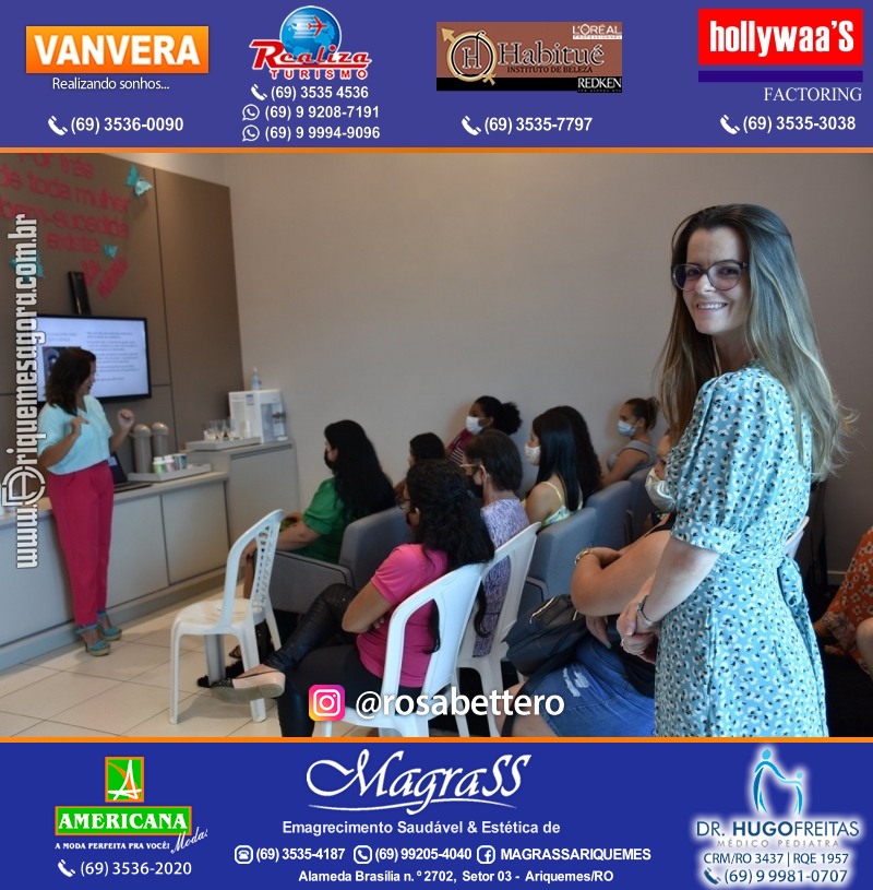 Workshop na MAGRASS ARIQUEMES Rondônia com Coquetel