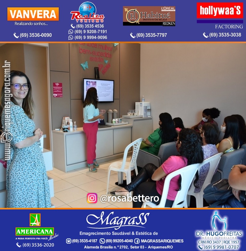 Workshop na MAGRASS ARIQUEMES Rondônia com Coquetel
